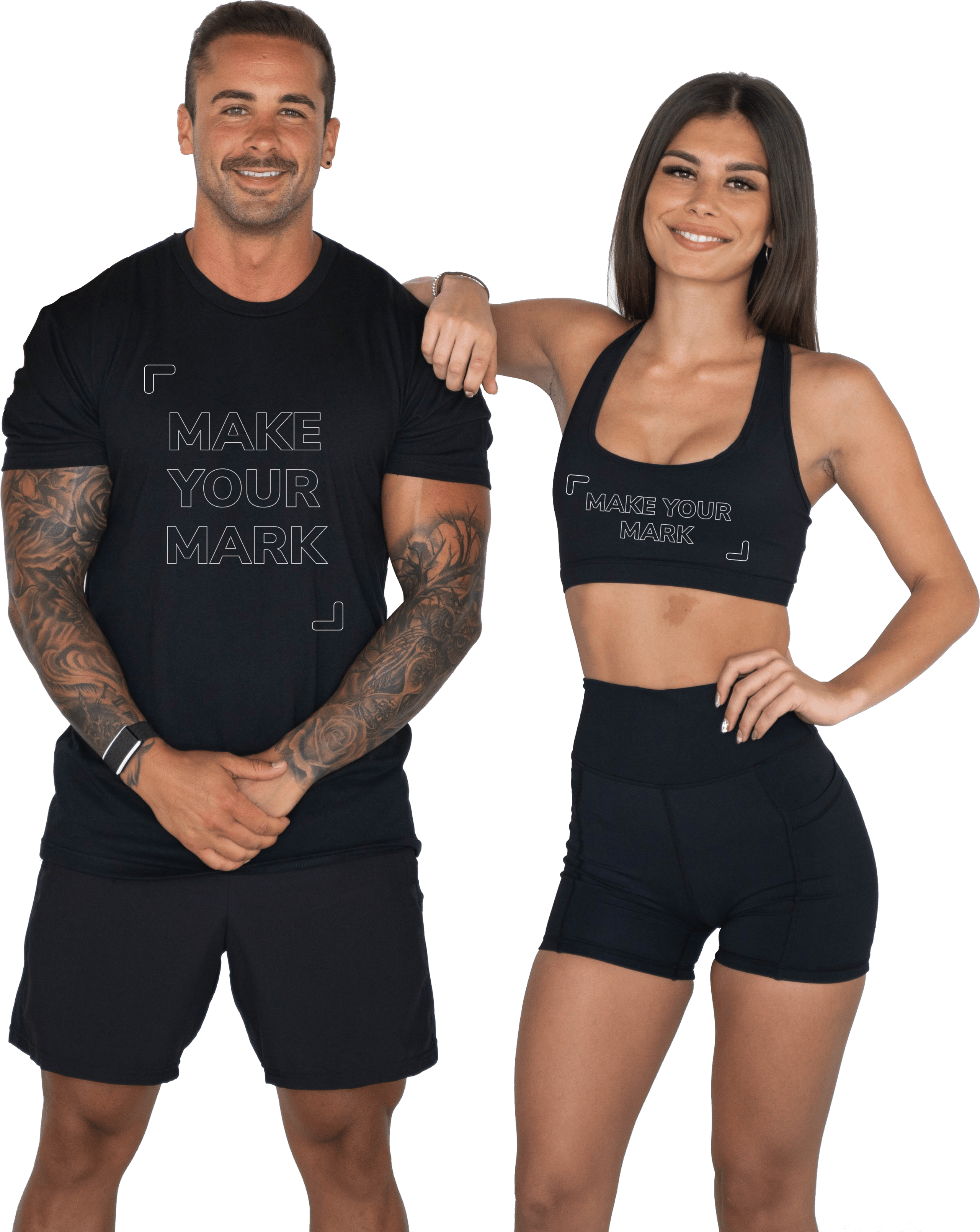 Sample fitness clothing
